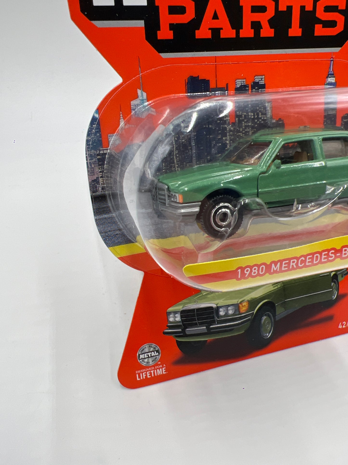 Matchbox Moving Parts #42 1980 Mercedes-Benz 450 SEL Green 164i