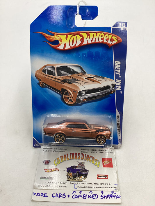 2009 Hot Wheels #136 Chevy Nova Copper 13E