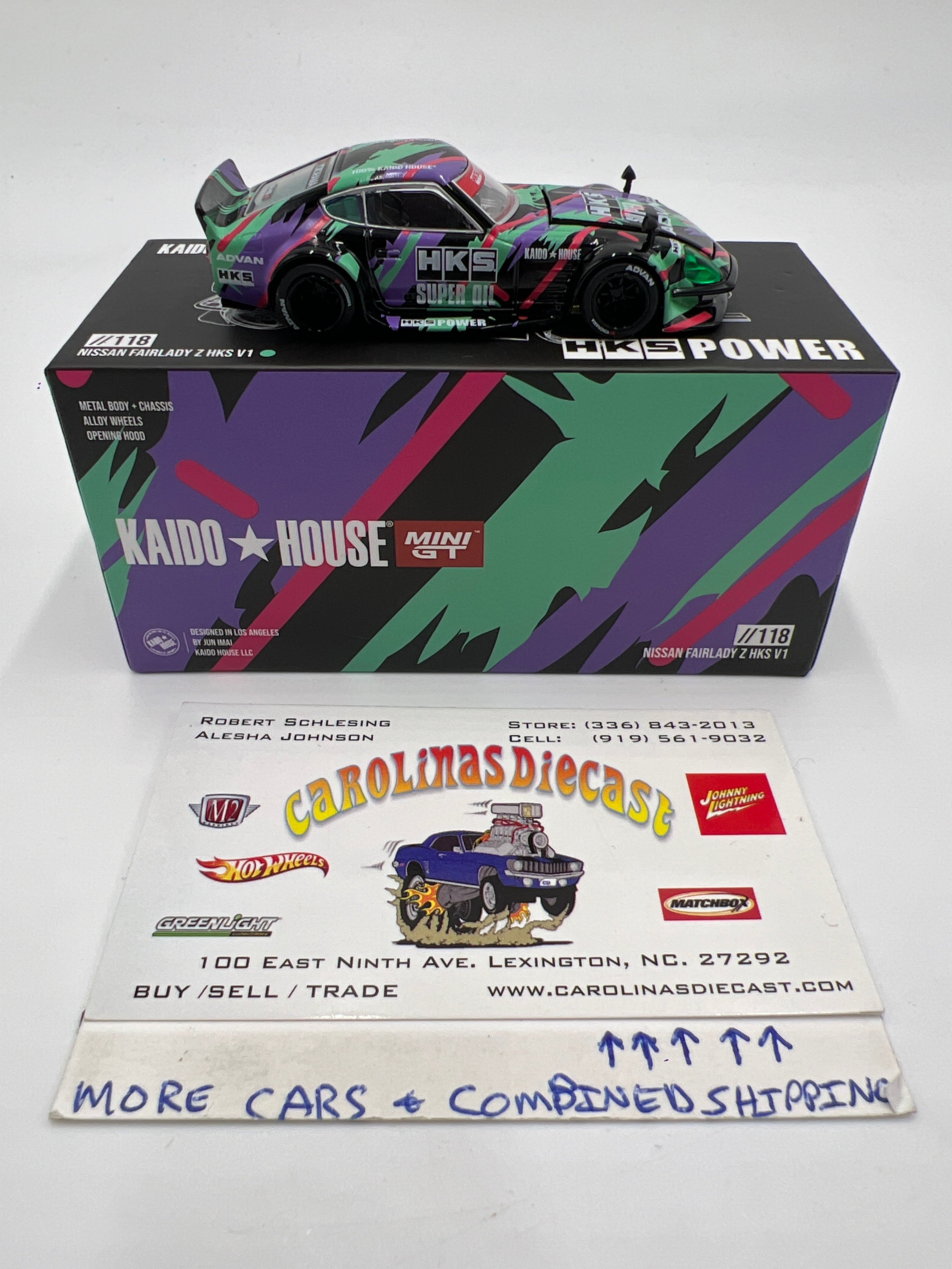 Mini GT x Kaido House #118 Nissan Fairlady Z HKS V1 – carolinasdiecast