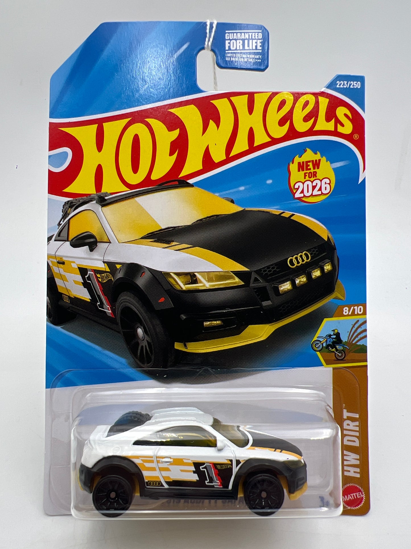 2026 Hot Wheels M Case #223 2019 Audi TT Safari White