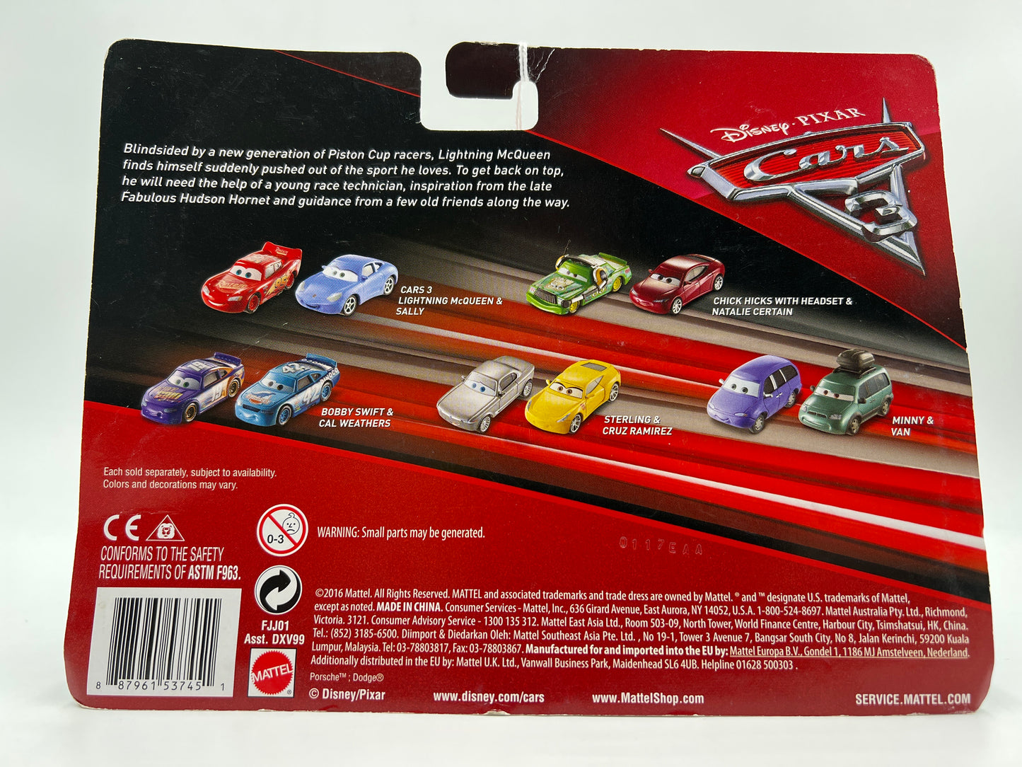 Disney Pixar Cars 3 Rust-eze 2 Pack Dusty & Rusty See Pics Loose Blister