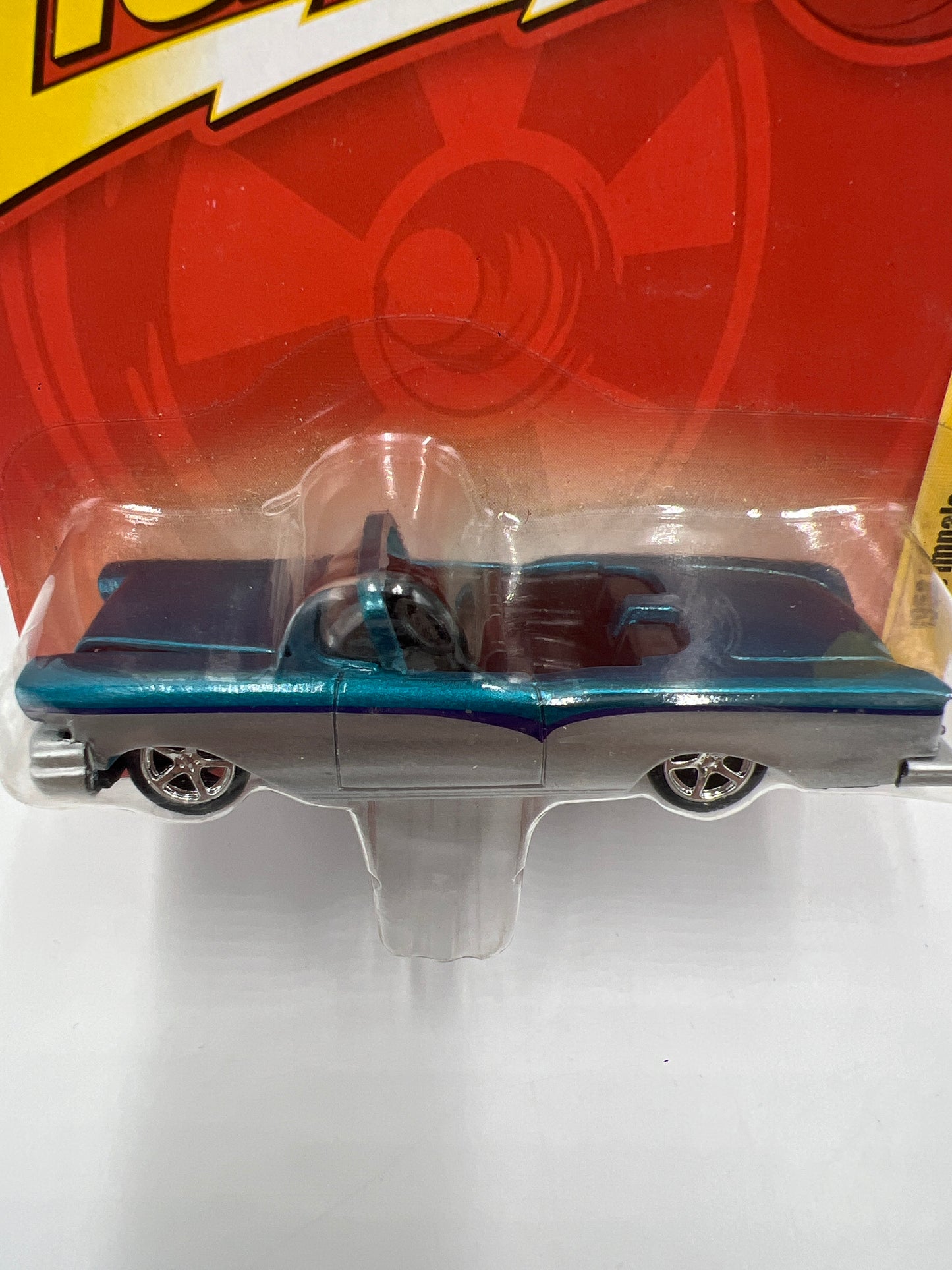 Johnny Lightning New Casting 1958 Impala Custom Silver/Blue 227H