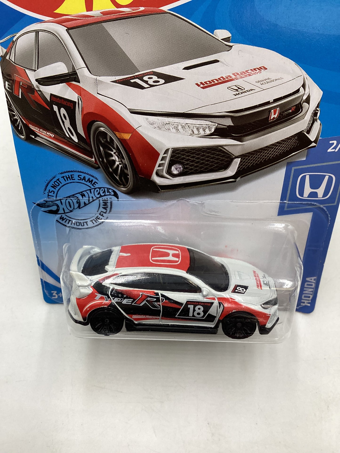2020 Hot wheels #81 2018 Honda Civic Type R 77C