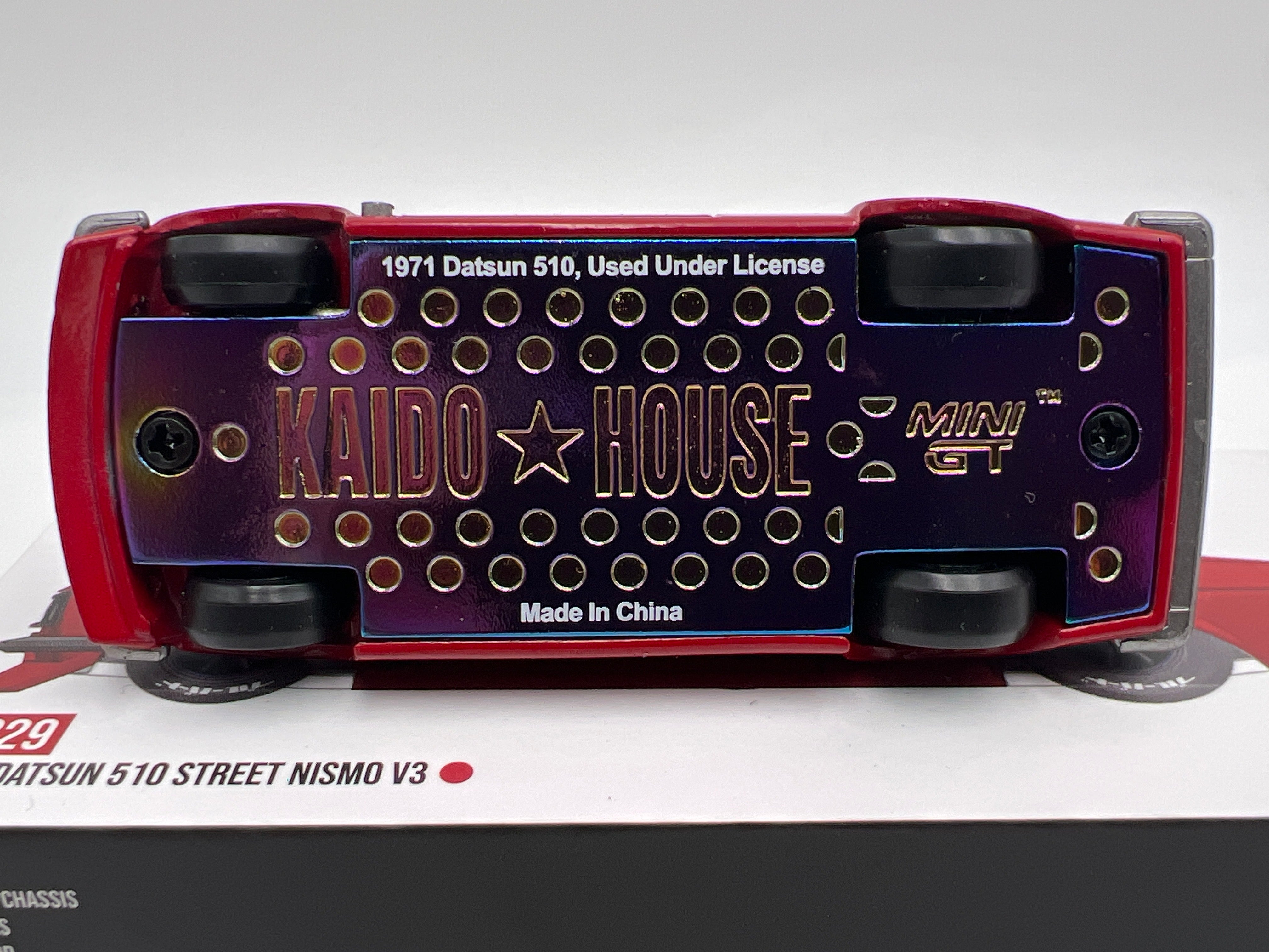 Mini GT Kaido House #229 Datsun 510 Street Nismo V3 Red