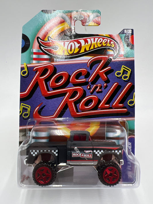 2013 Hot Wheels Jukebox #9 Rock N Roll 56 Flashsider Matte Black 154C
