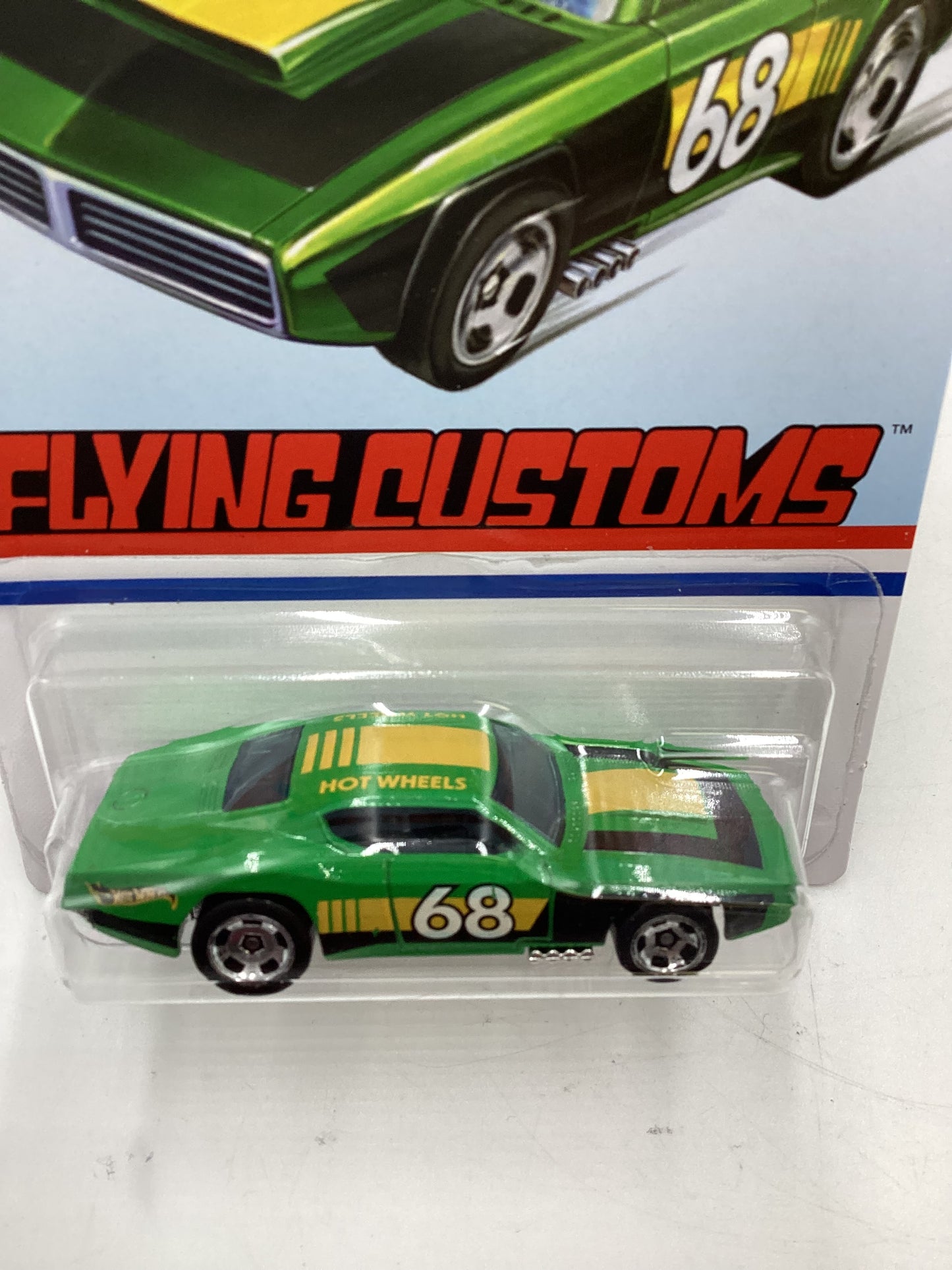 Hot Wheels Target Exclusive Flying Customs Custom Otto Green 154i