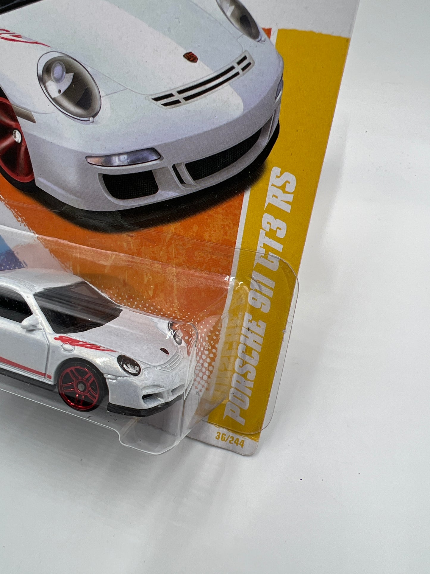 2011 Hot Wheels New Models #36 Porsche 911 GT3 RS White