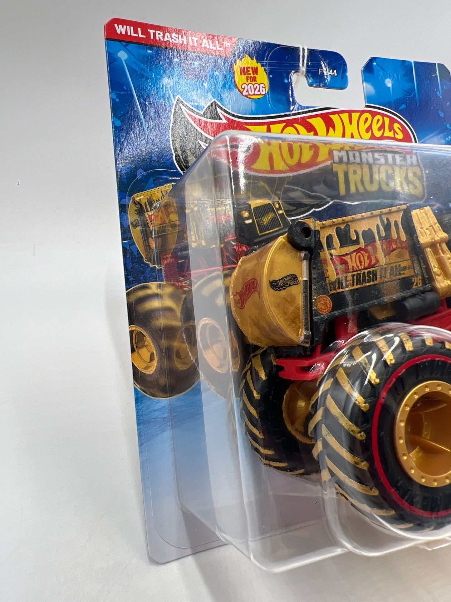 2026 Hot Wheels Monster Trucks Treasure Hunt Will Trash It All 134D