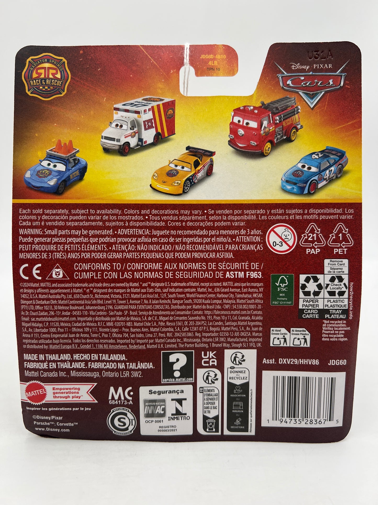 2025 Disney Pixar Cars Radiator Springs Race & Rescue Kathy Copter 141C