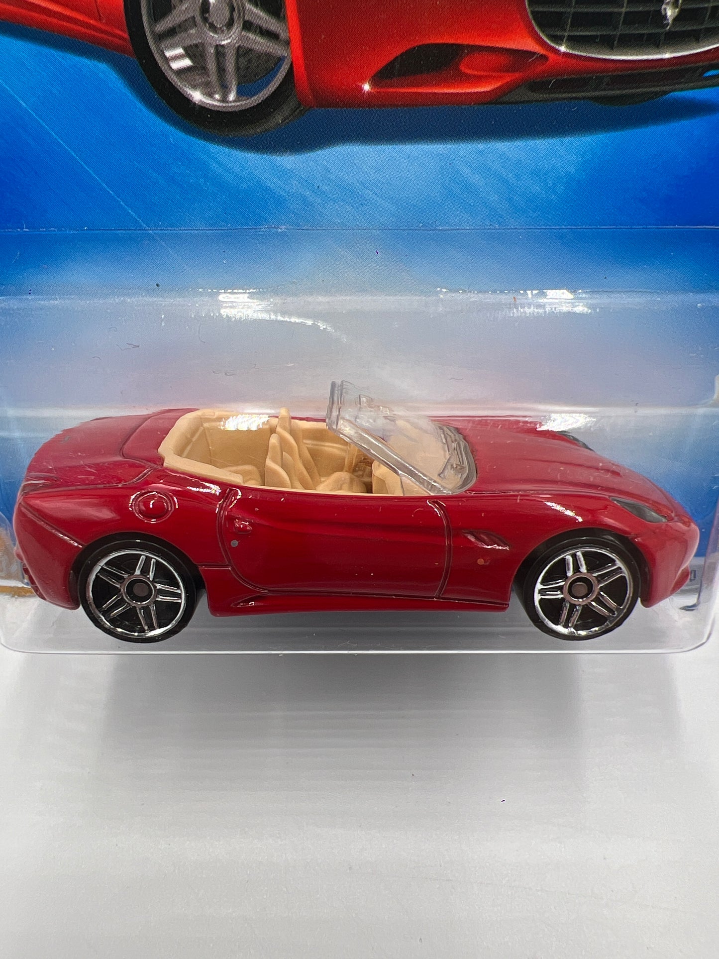 2009 Hot Wheels New Models #38 Ferrari California Red SR