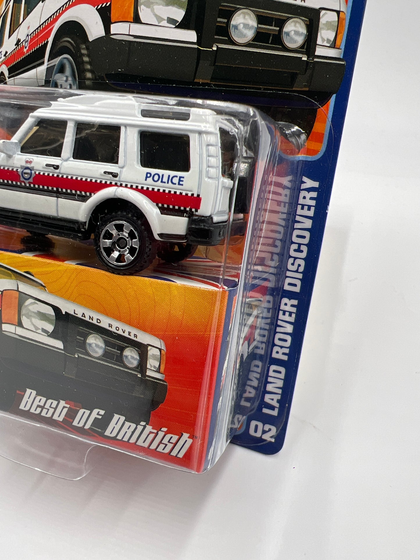 Matchbox Best Of British #2 Land Rover Discovery Police White