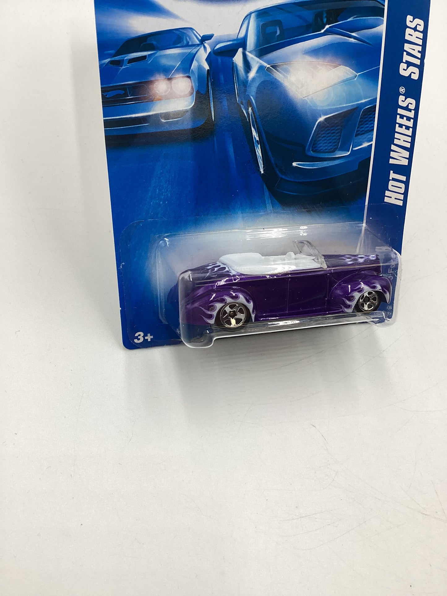 2008 Hot Wheels All Stars #69 1940 Ford Purple International Card