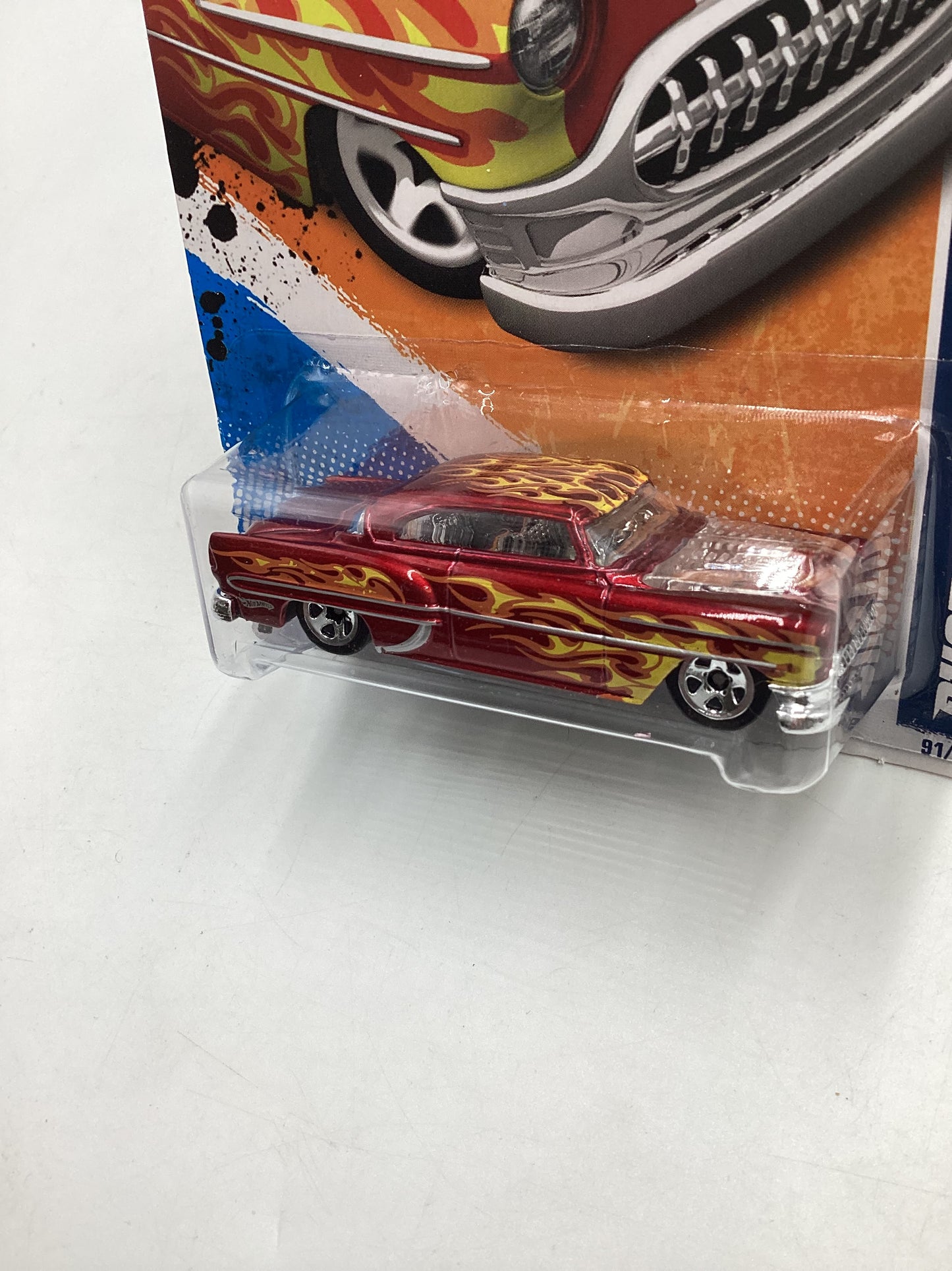 2011 Hot Wheels #91 Red Custom 53 Chevy 11C