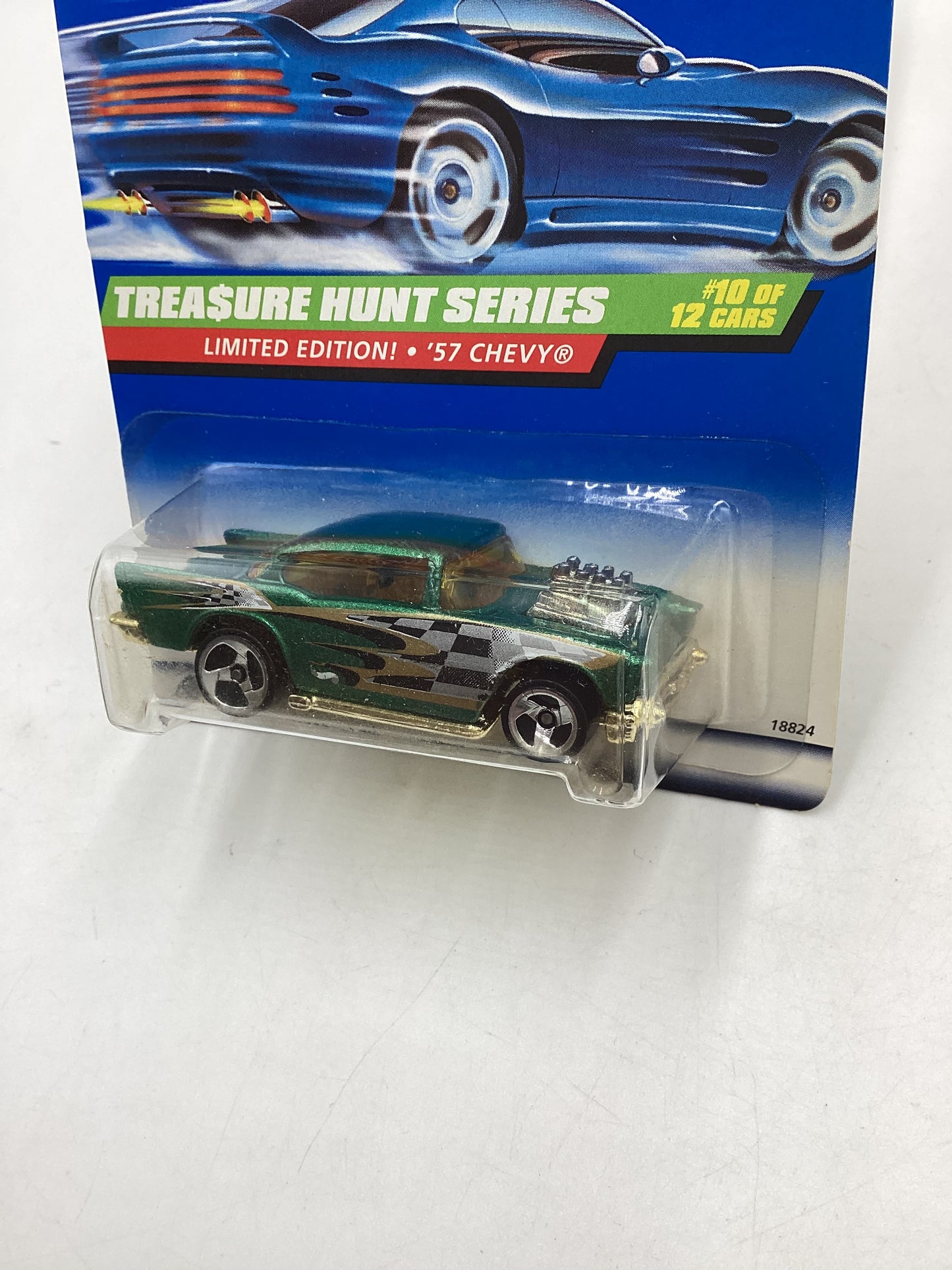 1998 Hot Wheels Treasure Hunt 10/12 57 Chevy #758 277F