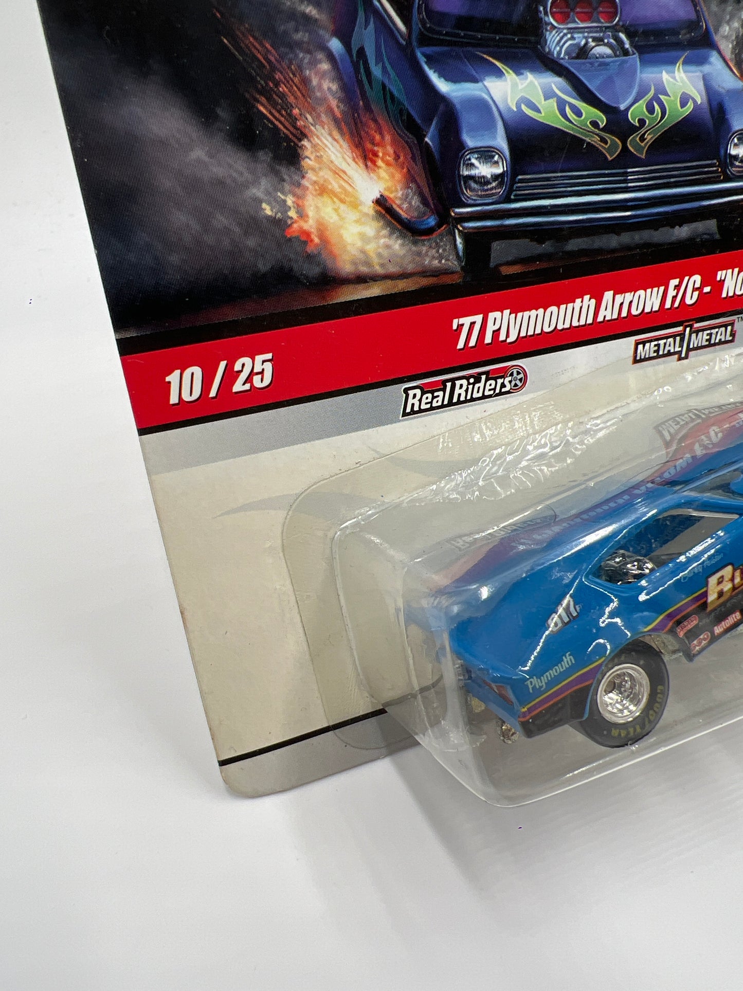 Hot Wheels Drag Strip Demons #10 77 Plymouth Arrow F/C Northwest Hitter W/Protector