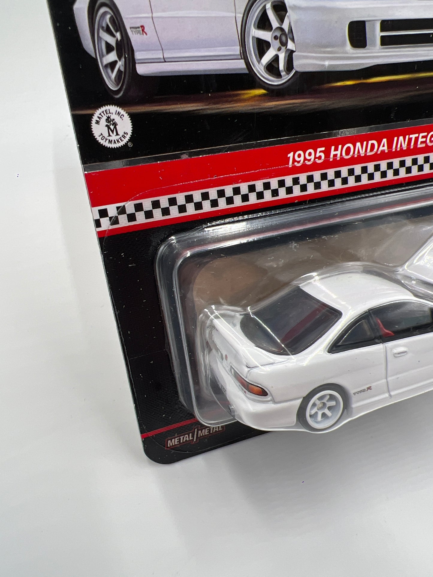Hot Wheels RLC 1995 Honda Integra Type R White W/Protector