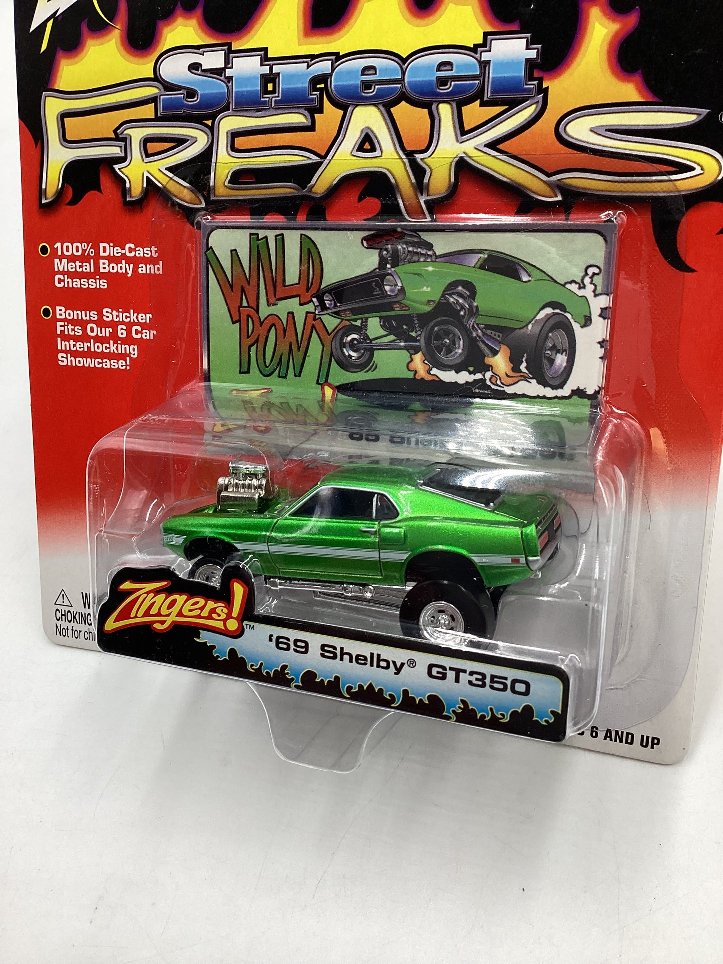 Johnny lightning Street freaks zingers 69 Shelby GT350 190E