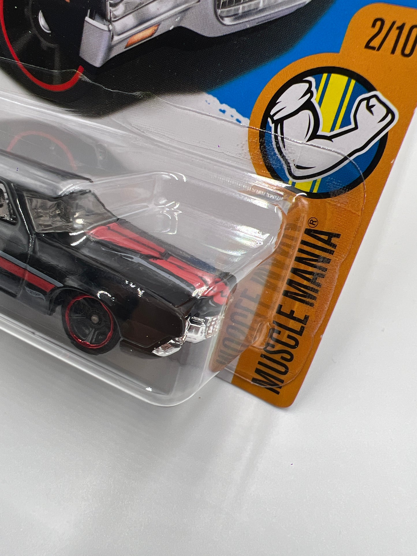 2016 Hot Wheels Muscle Mania #122 72 Ford Gran Torino Sport Black 33B