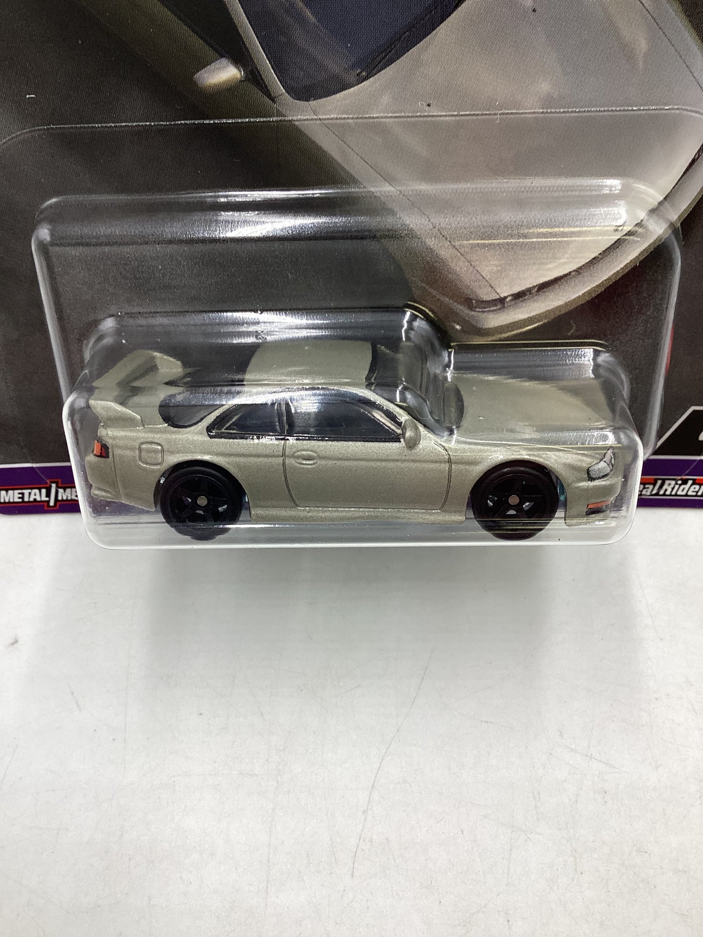 2024 Hot Wheels Car Culture Slide Street 2 #4 Nissan 240SX (S14) Silver 244K