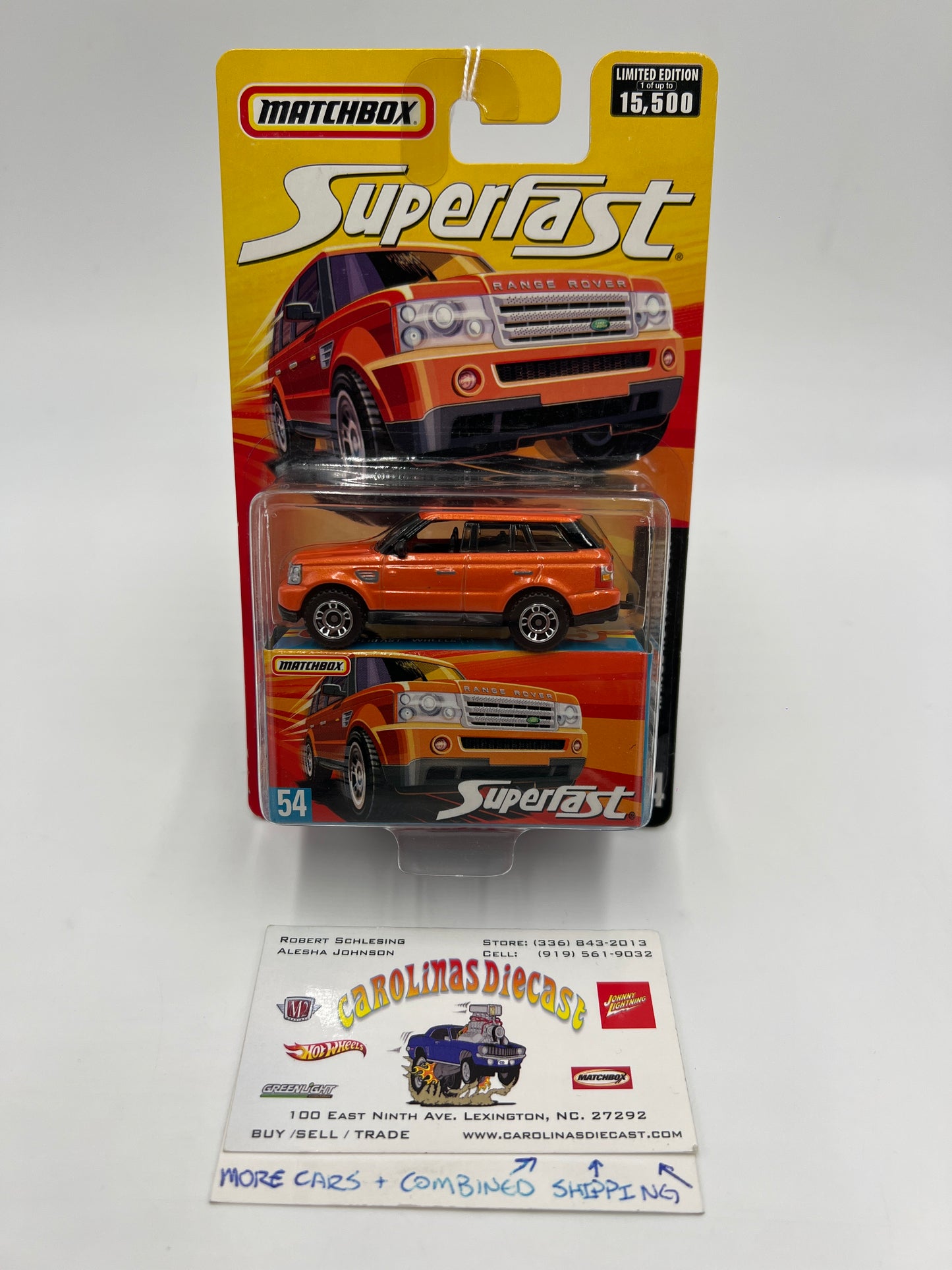Matchbox Superfast #54 Range Rover Sport Orange