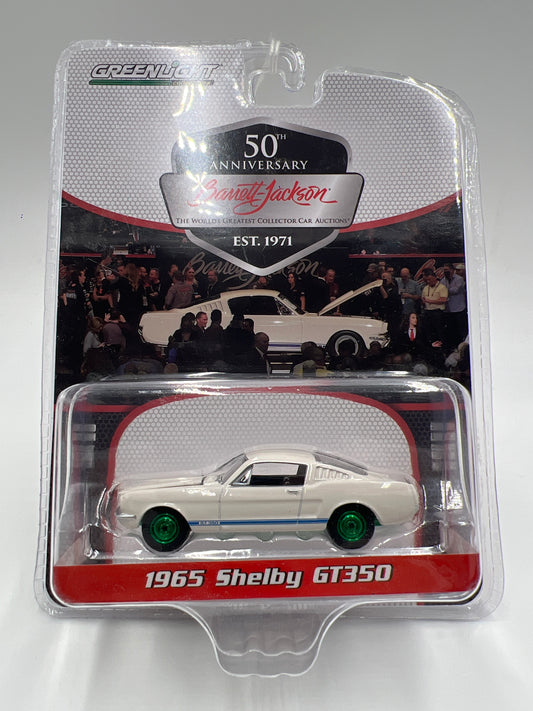 Greenlight Barrett Jackson 50th Anniversary Series 12 CHASE 1965 Shelby GT350 White