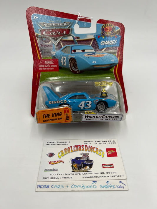 Disney Pixar The World of Cars Chase #101 The King With Piston Cup 139A
