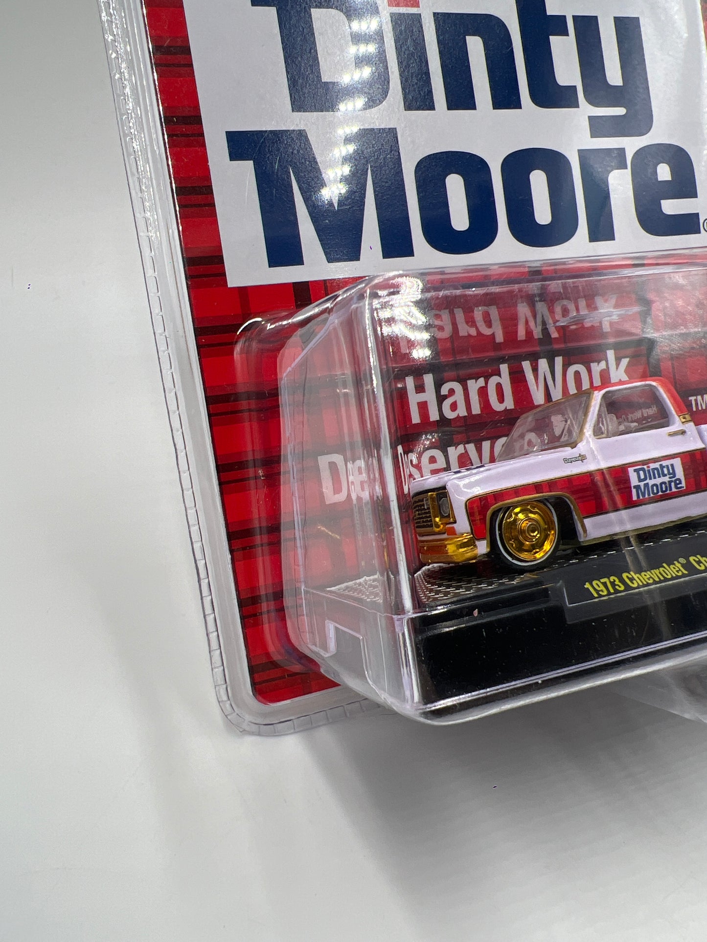 M2 Machines Hobby Exclusive CHASE Dinty Moore 1973 Chevrolet Cheyenne Super 10 HS33