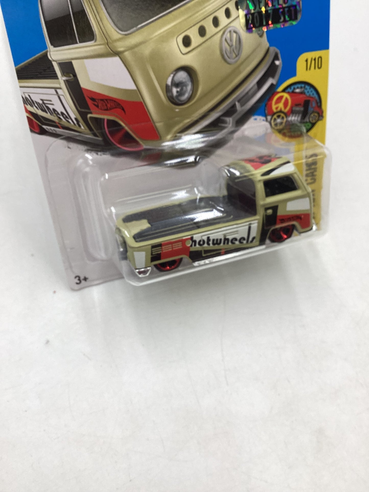 2017 Hot Wheels Factory Sealed #201 Volkswagen T2 Pickup Tan 96A