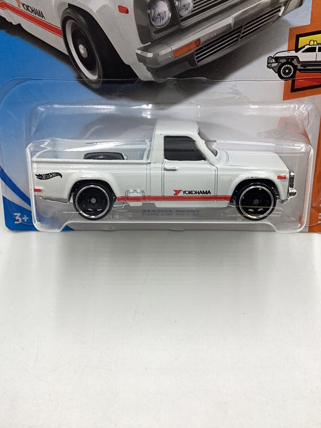 2018 Hot Wheels #204 Mazda Repu White 86B