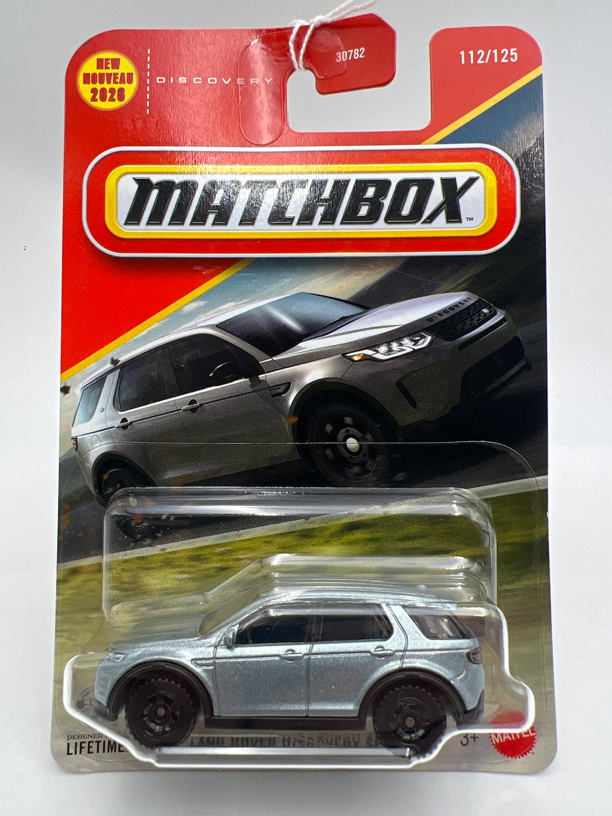 2026 Matchbox #112 Land Rover Discovery Sport Silver 218F
