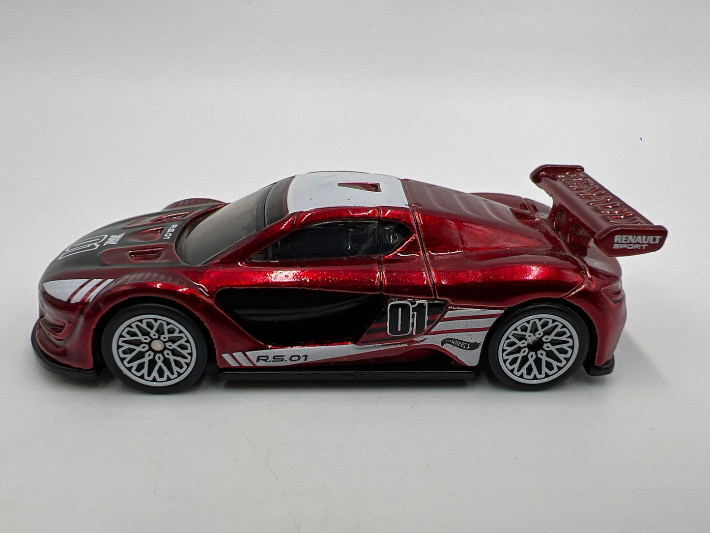 Hot Wheels 1/64 Super Treasure Hunt Renault Sport RS 01 Red Loose