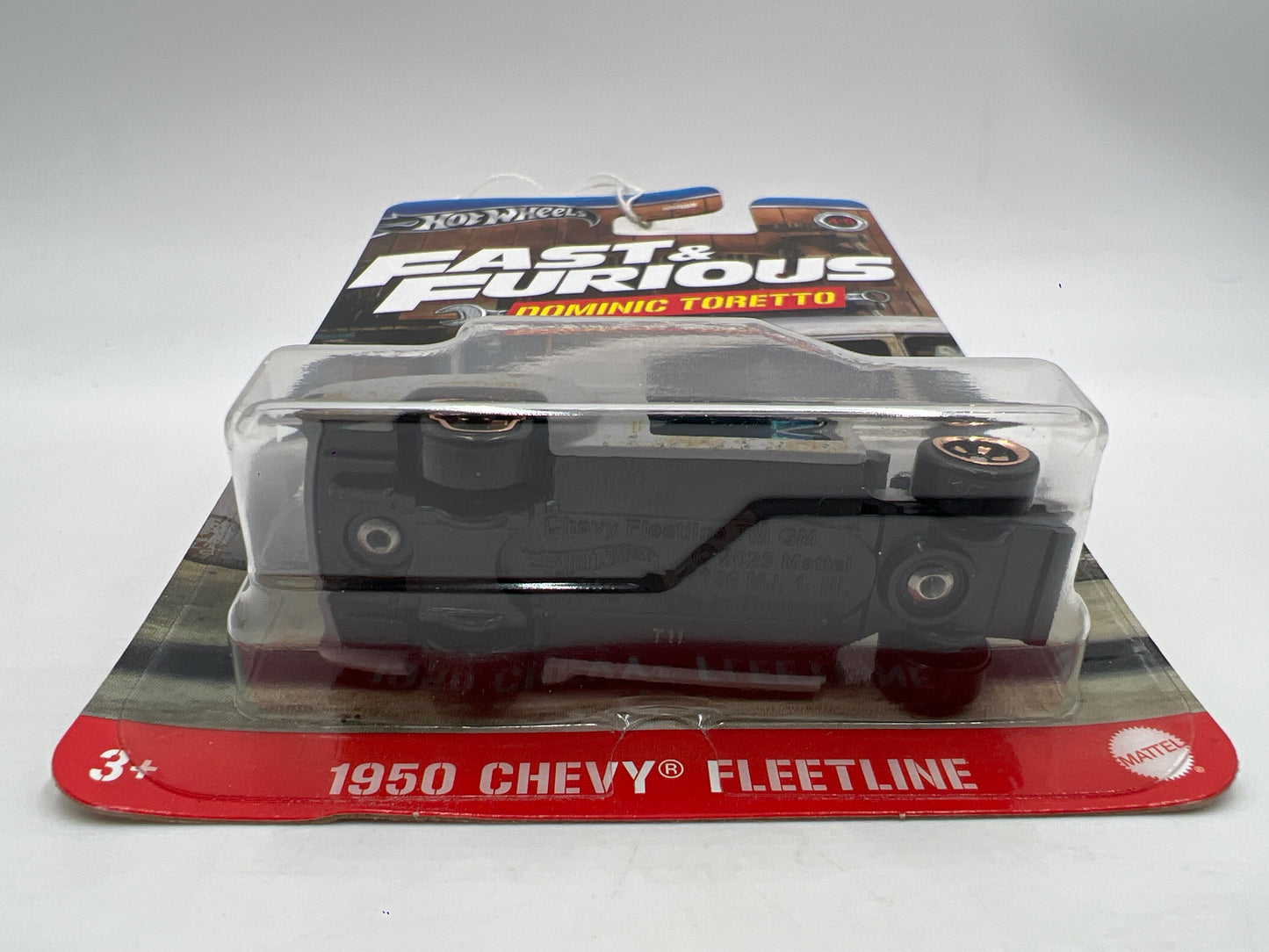 Hot Wheels Fast and Furious Dominic Toretto #4 1950 Chevy Fleetline Gray 74E