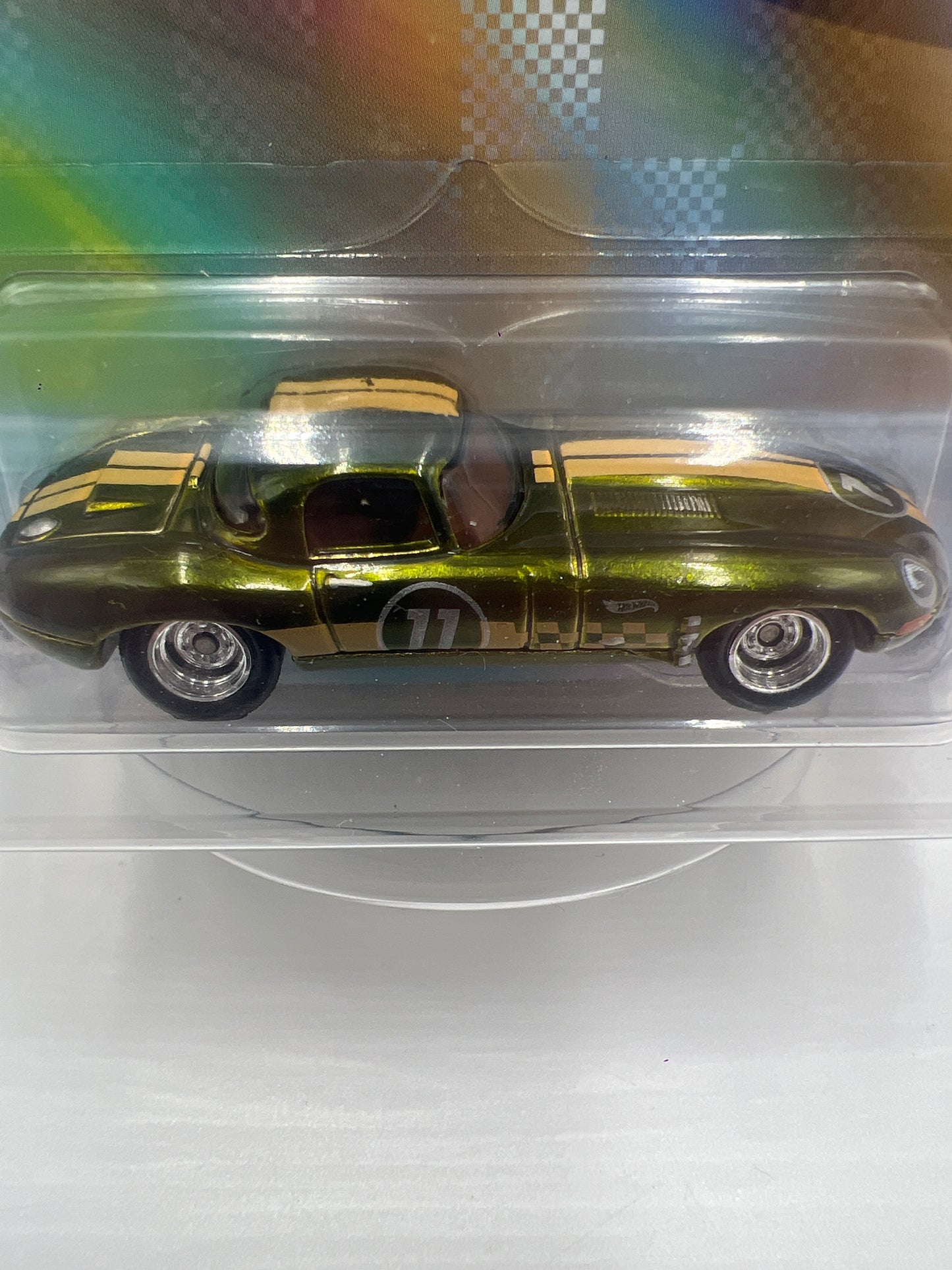 Hot Wheels NFTG Series 9 #16 Jaguar Lightweight E-Type Green