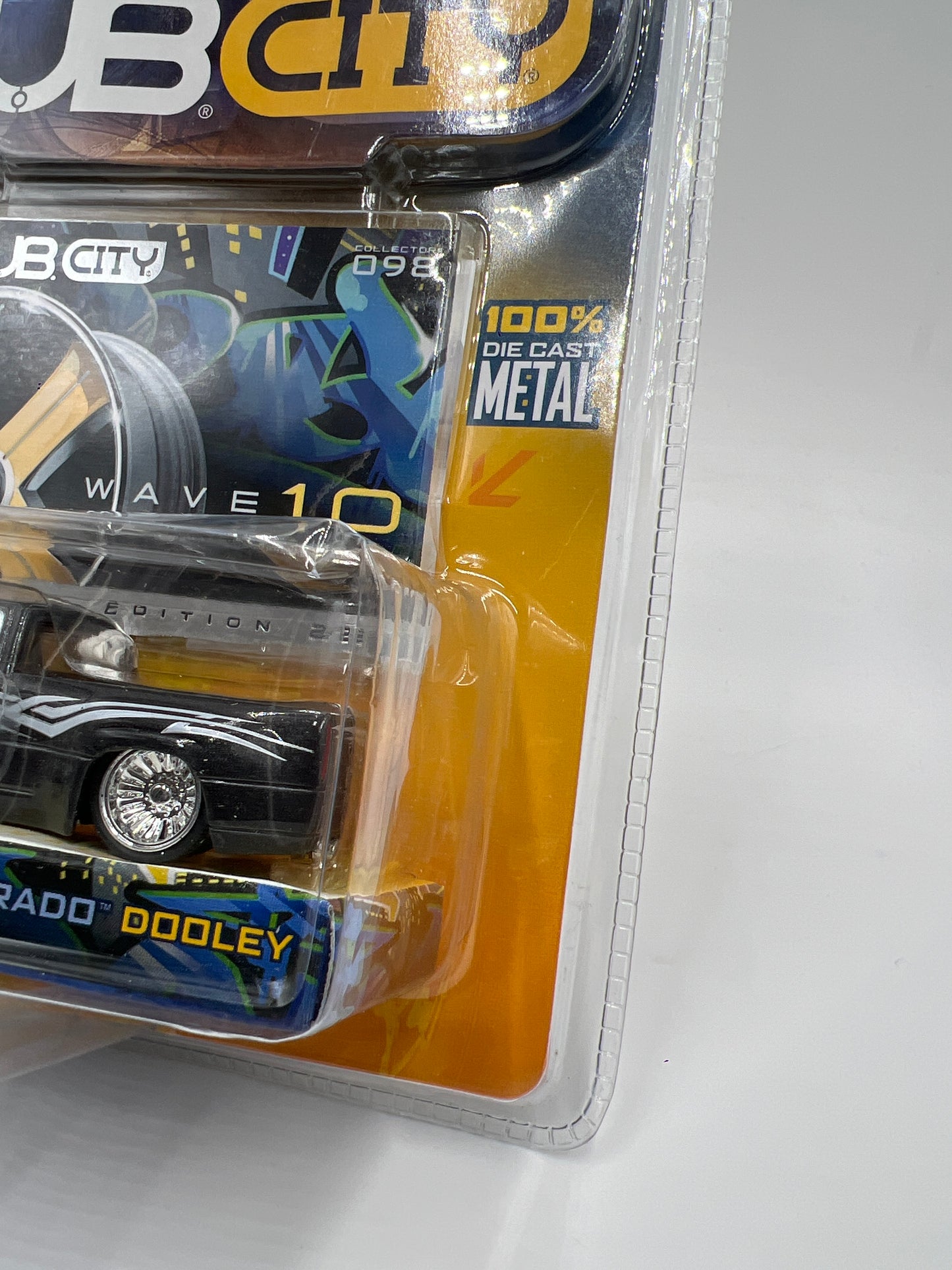 Jada Toys Dub City Special Edition Wave 10 #98 99 Chevy Silverado Dooley Gray