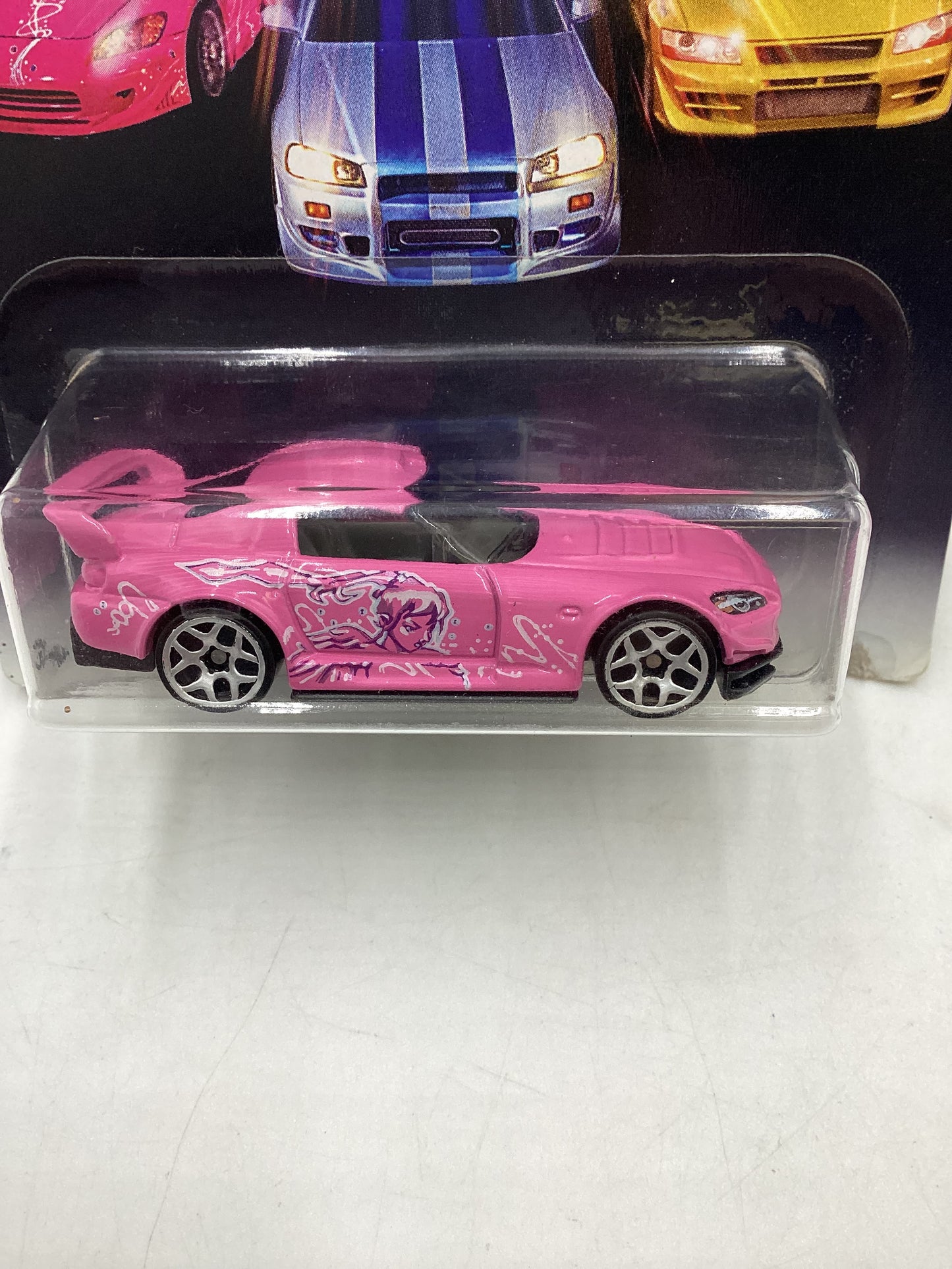 Hot wheels Fast and furious 2 Fast 2 Furious Honda S2000 #1 *Bad card* 74B