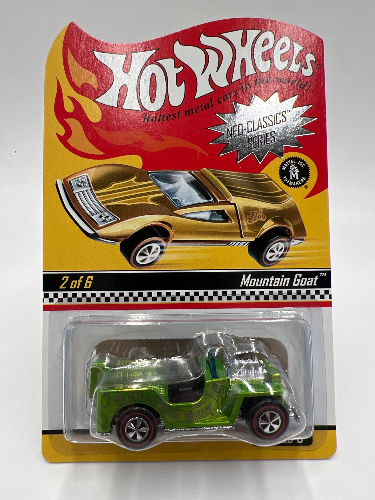 Hot Wheels RLC Neo-Classics Series 9 #2 746/5000 Mountain Goat Green W/Protector