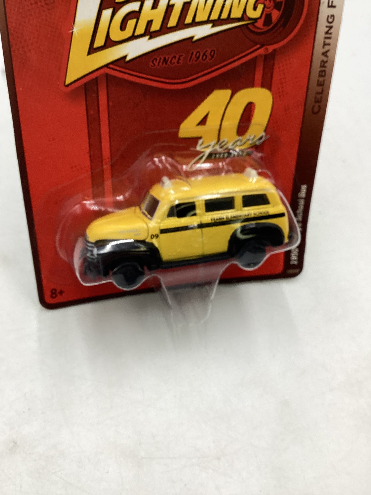 Johnny Lightning 40 Years 1950 Chevy School Bus 227H