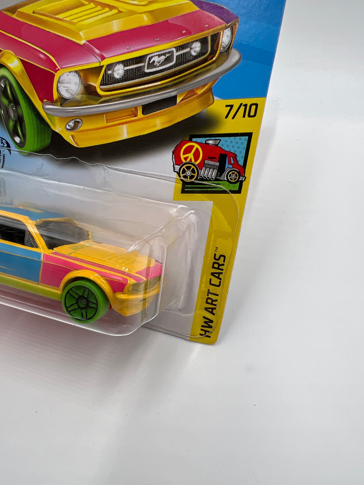 2019 Hot Wheels Art Cars #218 67 Ford Mustang Coupe