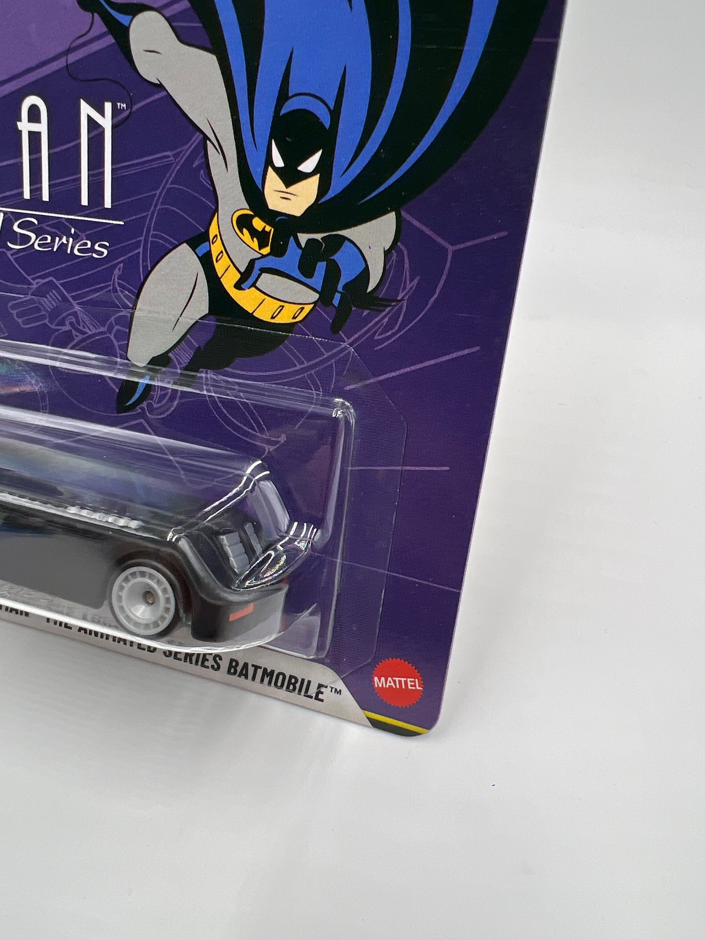 2025 Hot Wheels Premium Pop Culture Batman The Animated Series Batmobile Black 268G