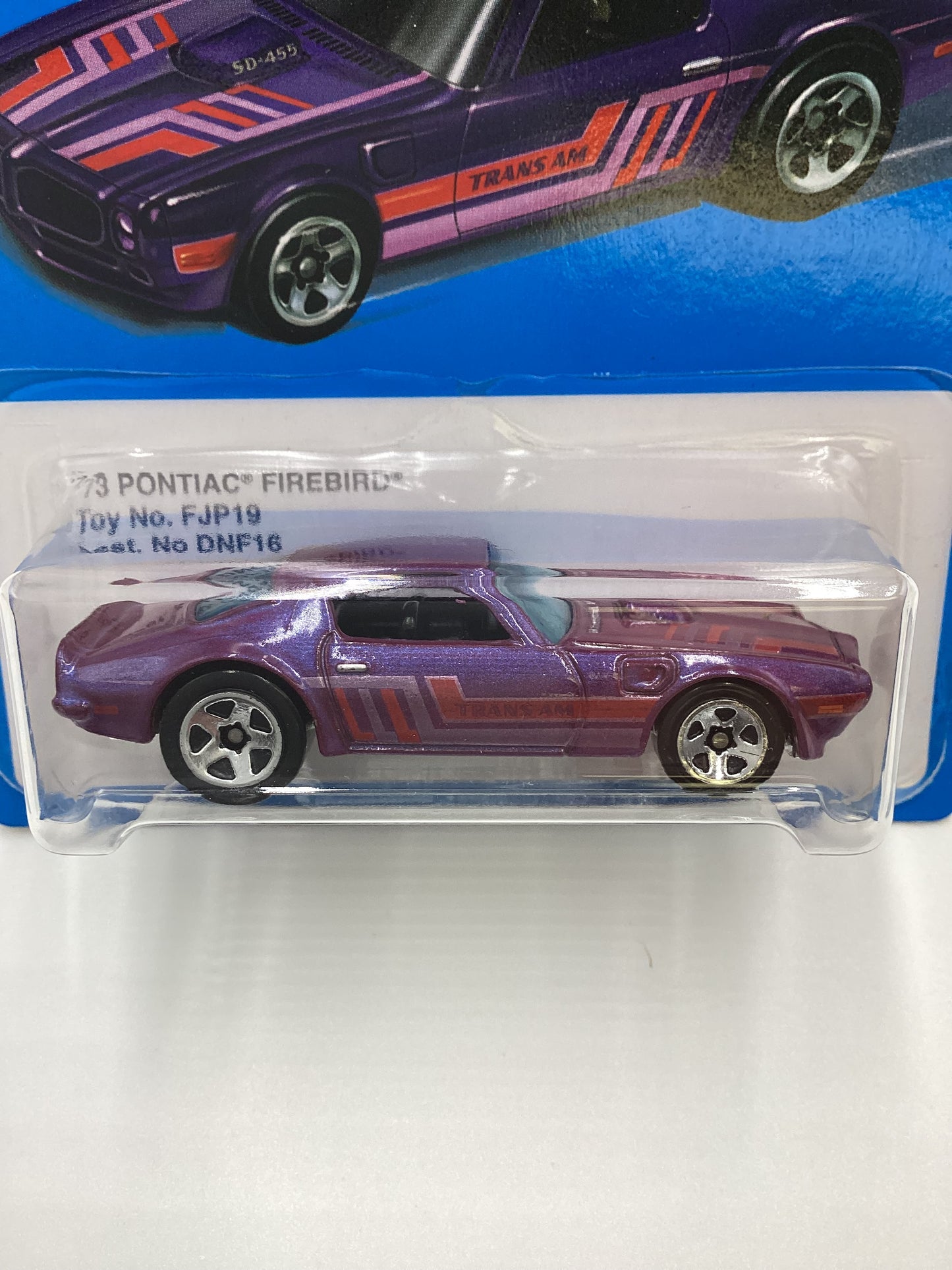 2016 Hot Wheels Target Heritage Retro FJP19 73 Pontiac Firebird Purple 157D