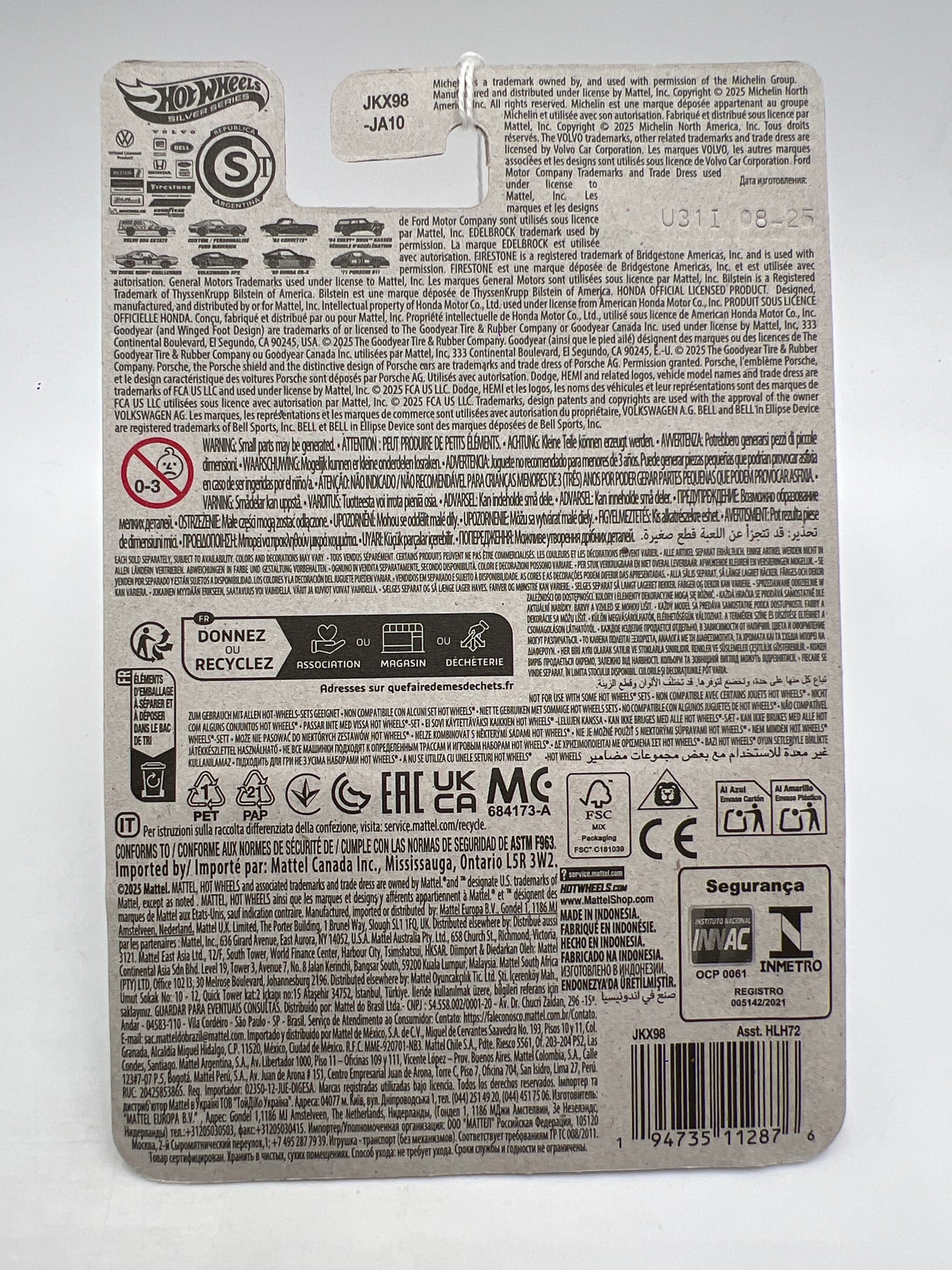 2026 Hot Wheels Neon Speeders #6 Volkswagen SP2 Black 157E