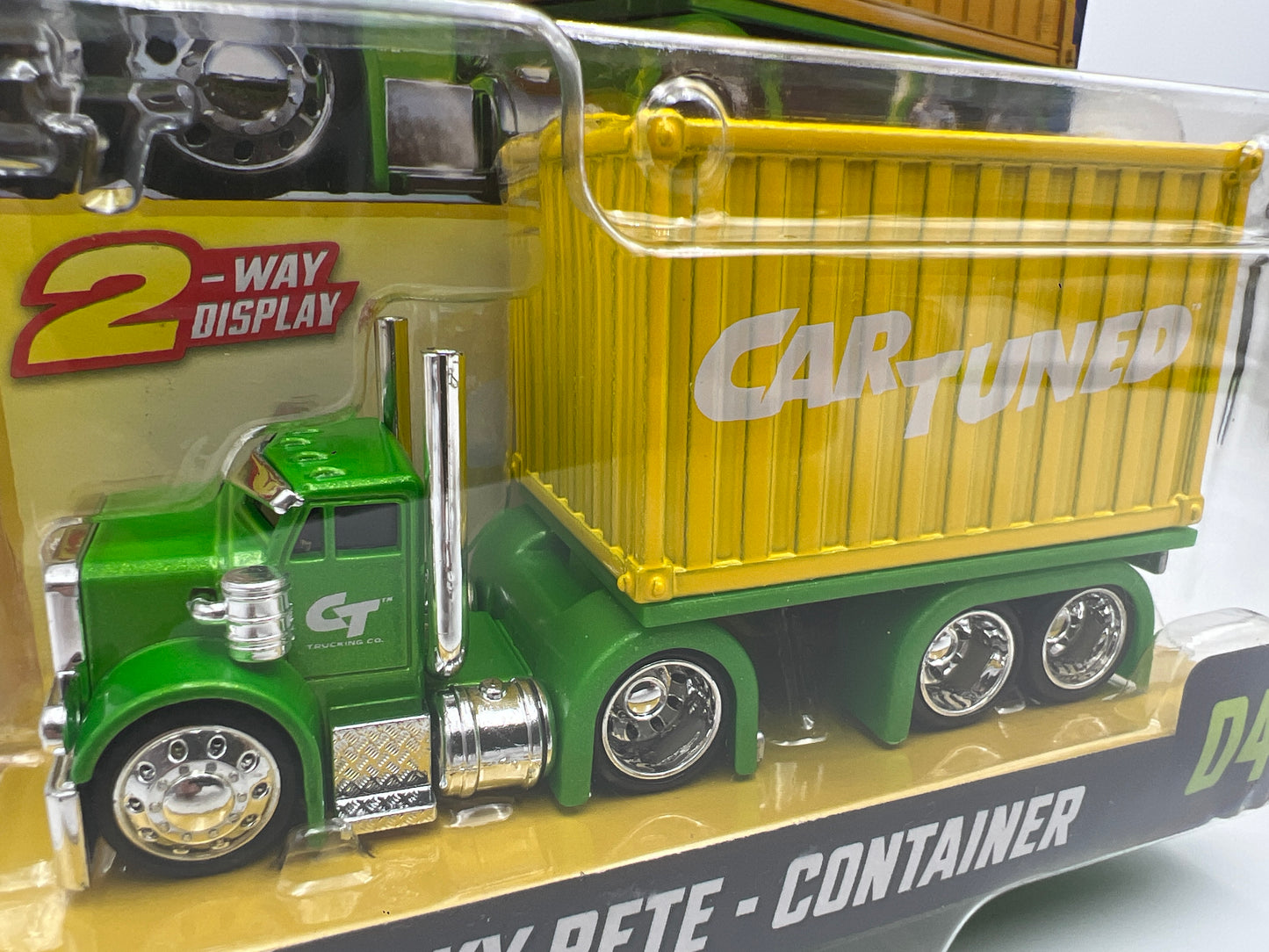 MGA Car Tuned Rigs Series 2 #4 Sneaky Pete Yellow Container