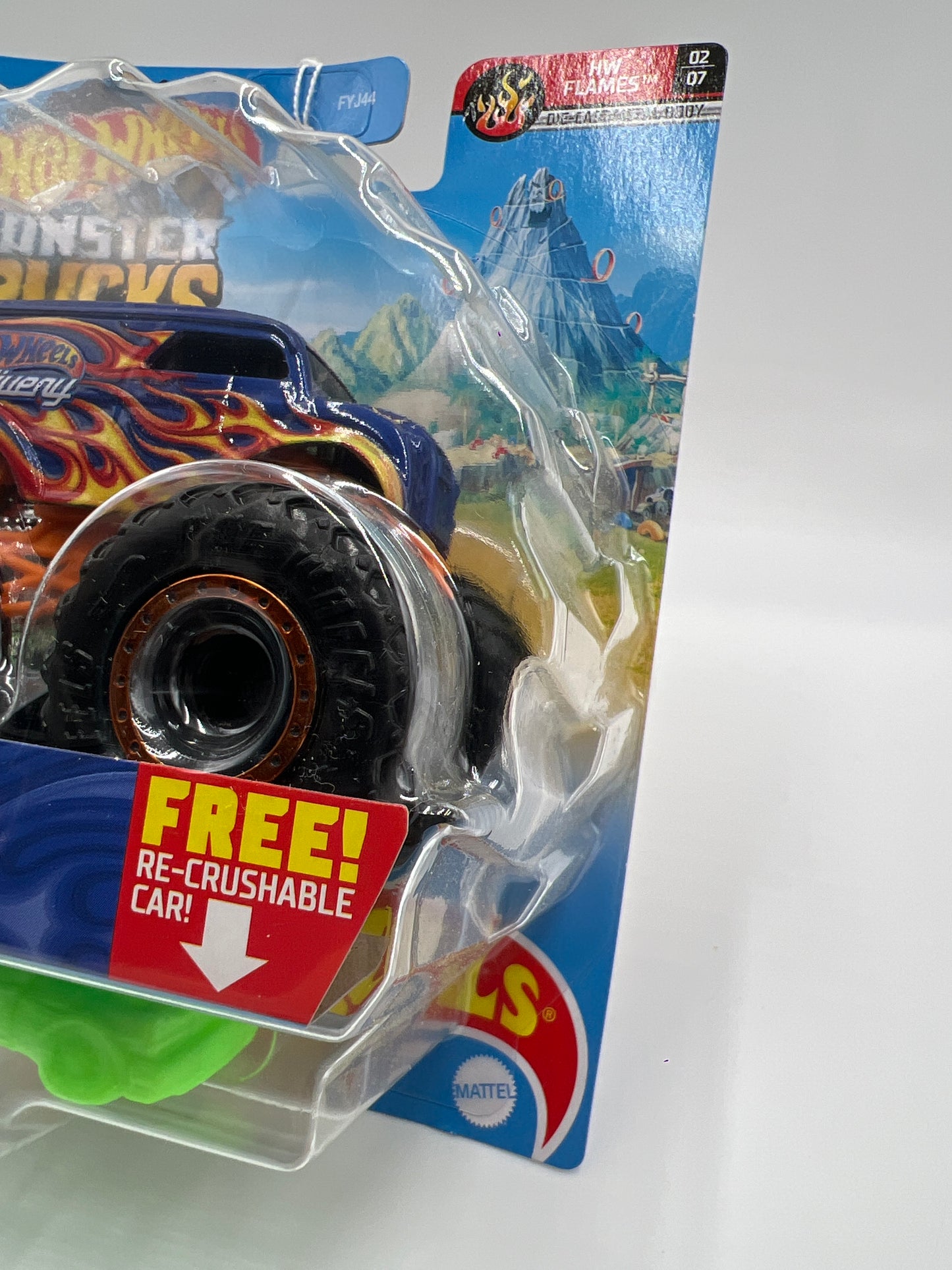Hot Wheels Monster Trucks HW Flames #9 Hot Wheels Delivery 129H