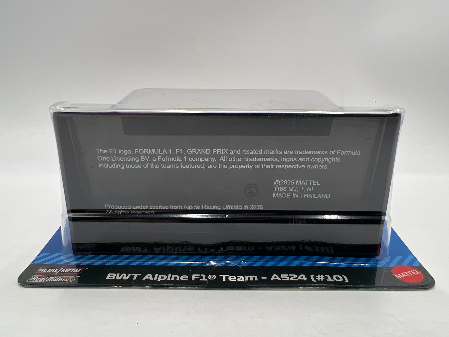 2025 Hot Wheels Premium Formula 1 2024 BWT Alpine F1 Team A524 #10