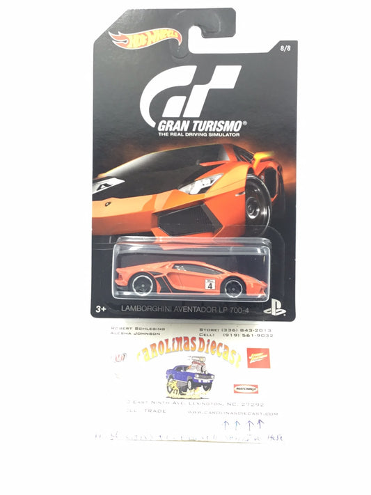 Hot wheels Gran Turismo Lamborghini Aventador LP 700-4 LL1