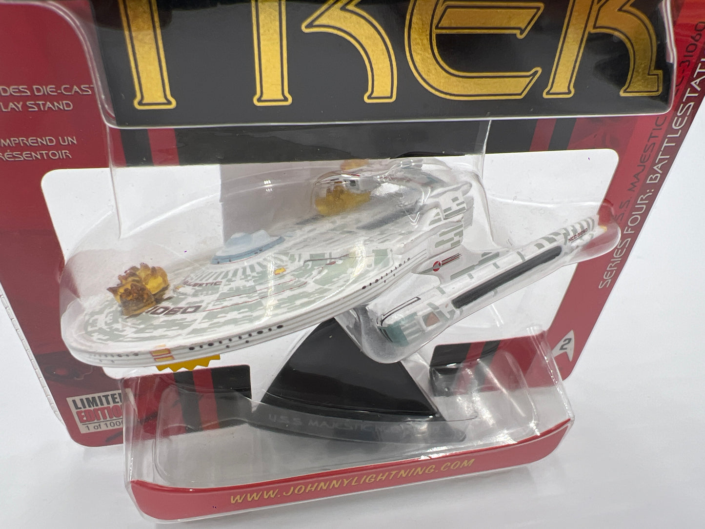 Johnny Lightning Legends Of Star Trek Series Four U.S.S. Majestic NCC-31060
