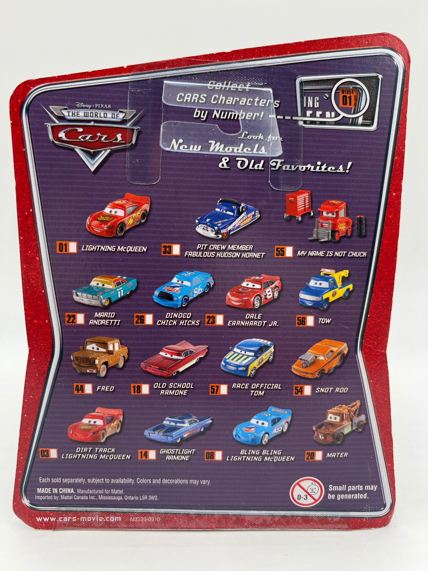 Disney Pixar The World Of Cars #56 Town 140H