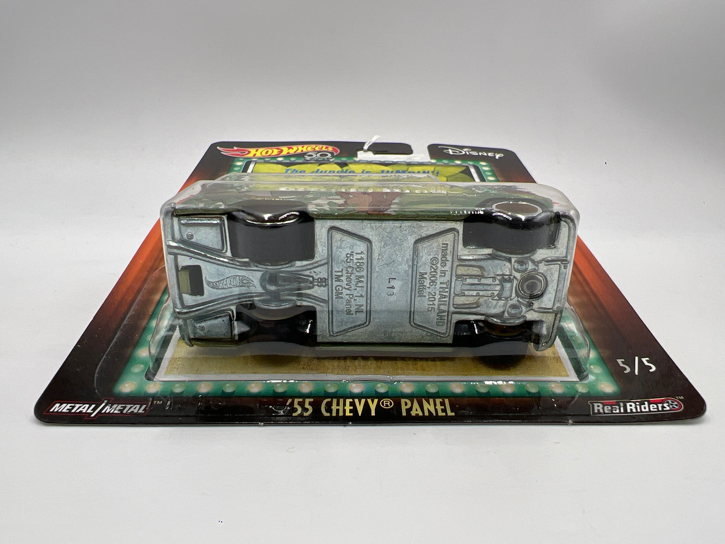 Hot Wheels Premium Disney Classics Jungle Book #5 55 Chevy Panel Green 269G