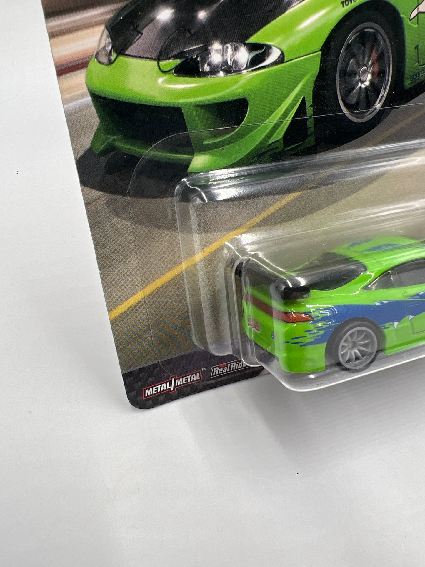 Hot Wheels Premium Fast & Furious Fast Stars #1 Mitsubishi Eclipse Green W/Protector