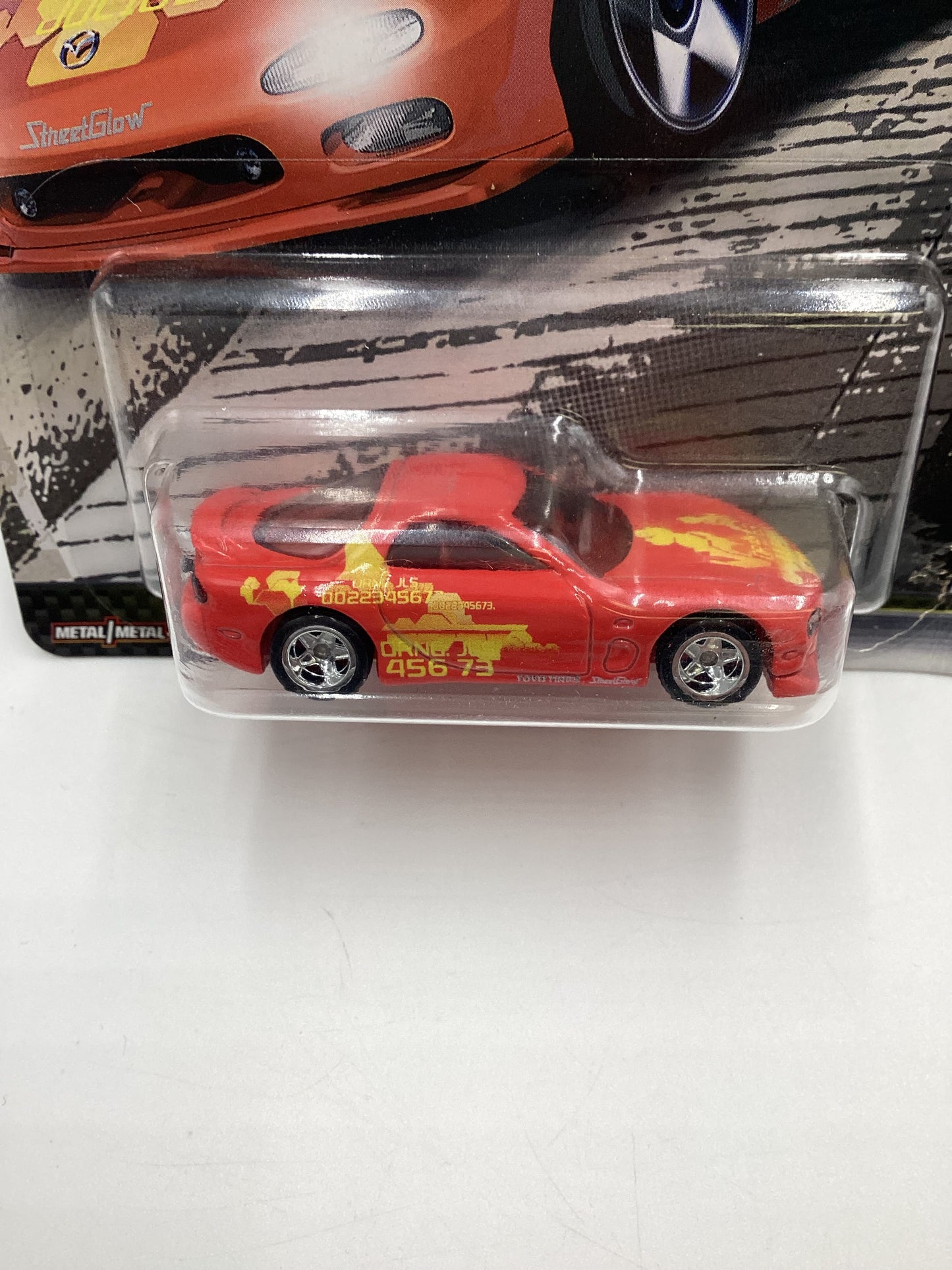 Hot Wheels Fast & Furious Fast Tuners #1 Mazda RX-7 FD Red W/Protector